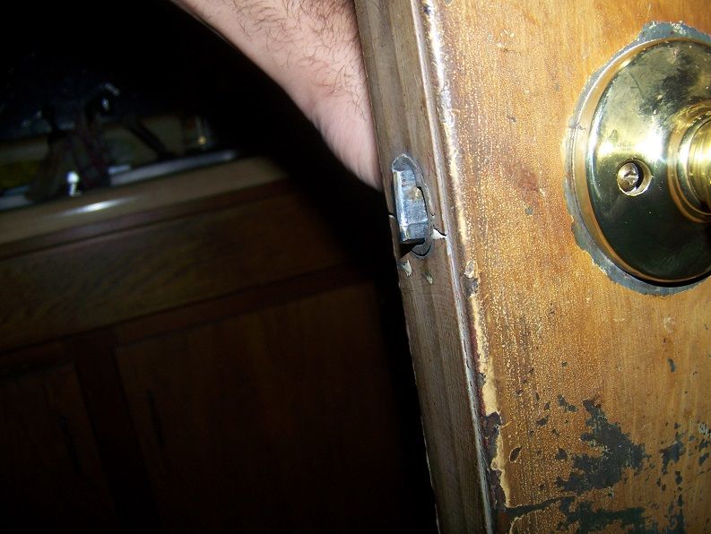 Door knob sticking Community Forums